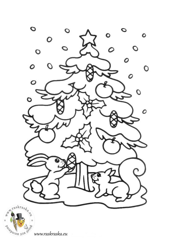 Трафареты на окно