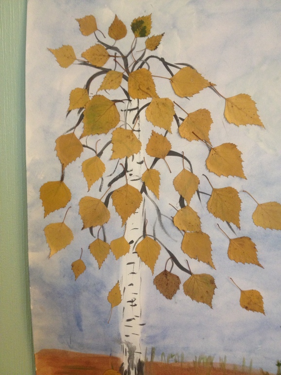 Поделка в детский сад из природных материалов