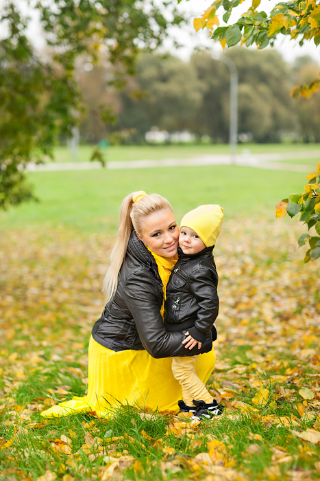Осень прекрасной Елены и Мишутки