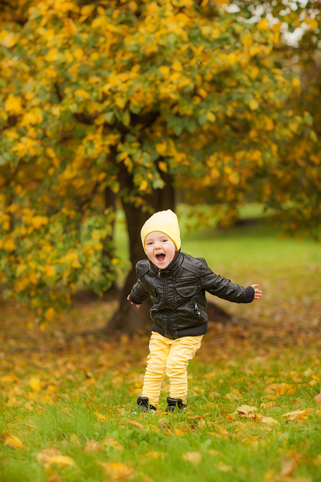Осень прекрасной Елены и Мишутки