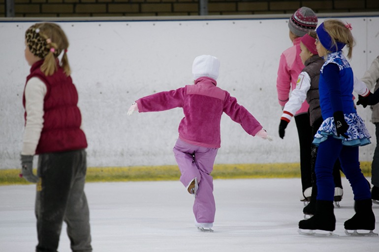 открытый урок по фигурному катанию