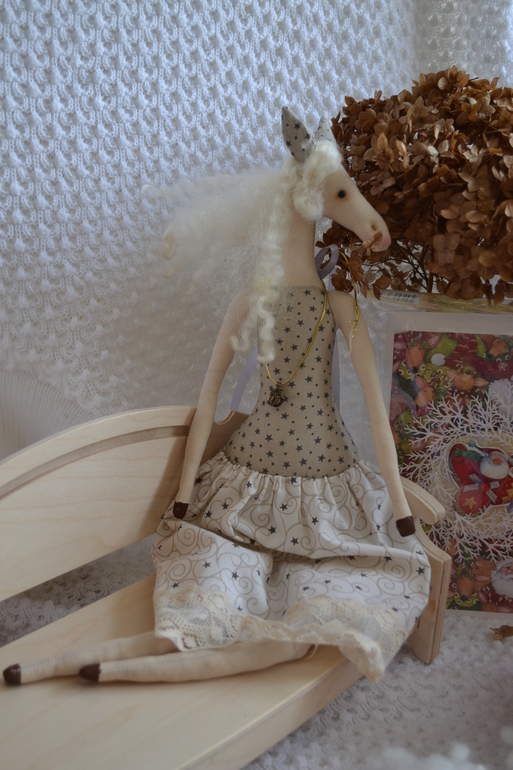 Лошадки в снегу