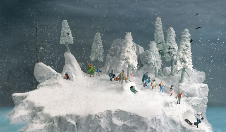 Заснеженная история...