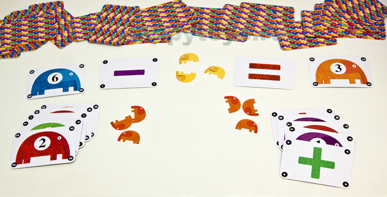 Настольные игры. Minus-Plus от Djeco