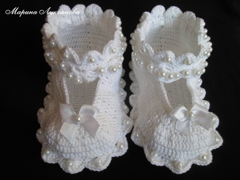 Пинетки для девочки