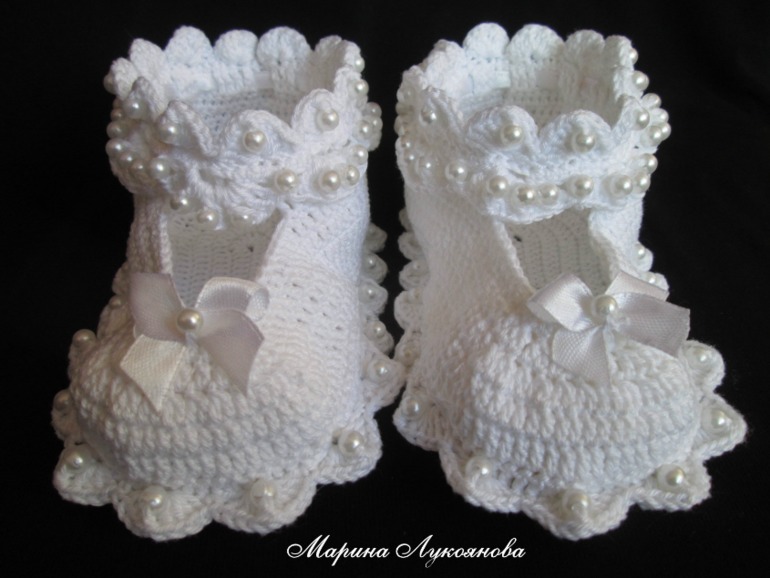 Пинетки для девочки