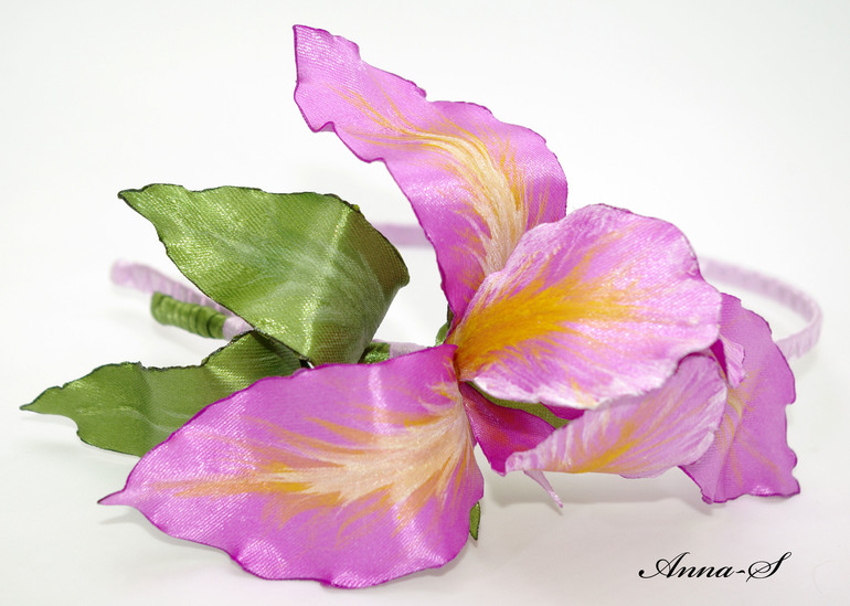 Ободок " Ирис "