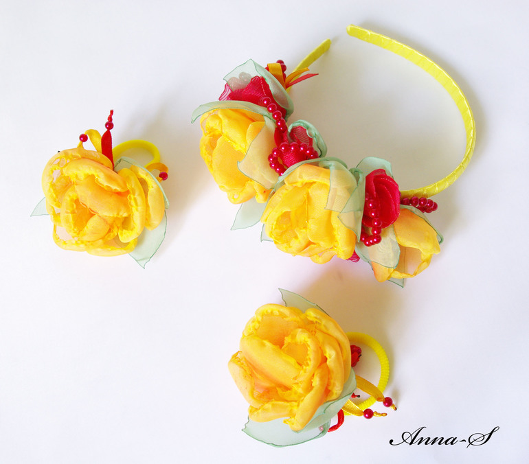 Новые ободочки и резиночки.