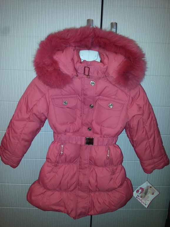 Пуховое пальто НОВОЕ 98см 3000руб