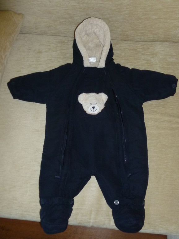 Комбенизон осень/весна синий б/у