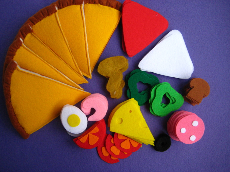 Игра из фетра