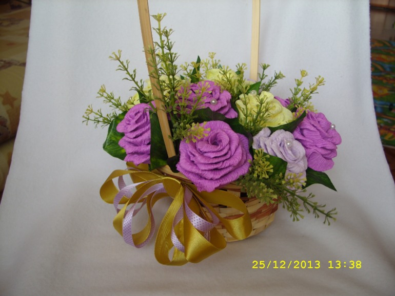 Корзинка для бабушки.