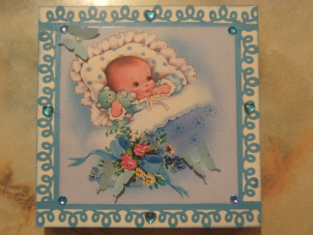 Коробочка под диски первых видео ребенка