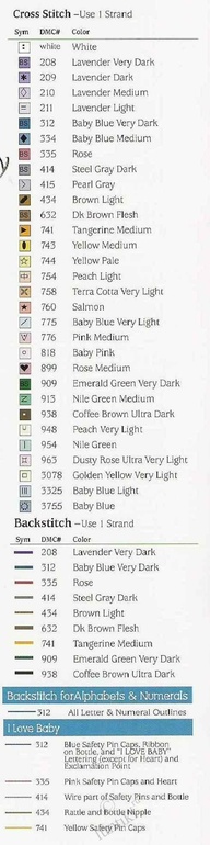 Маленькие схемы вышивок.