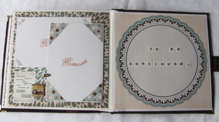 Мужской альбом на юбилей.