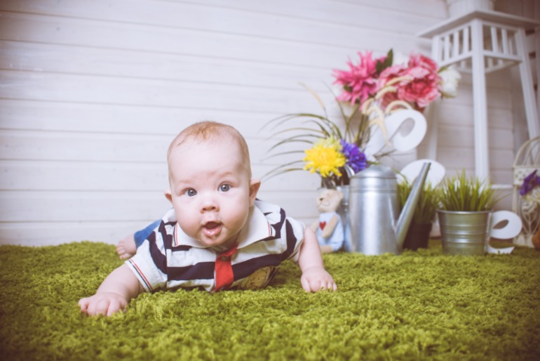 наша фотосессия в 4 месяца