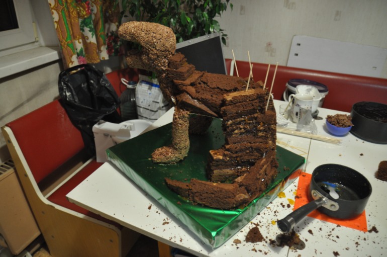 МК торт дракон