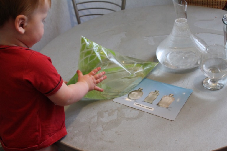 Продолжаем изучать воду...( эксперименты, творчество и Доман)