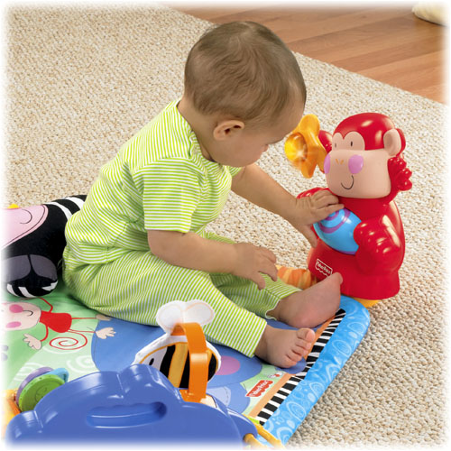 Музыкальный развивающий коврик FISHER PRICE б/у только почта