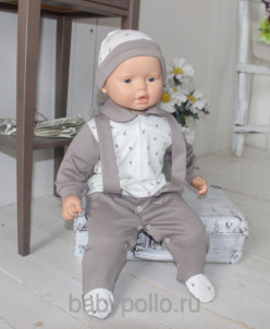 Комбинезон с бретельками