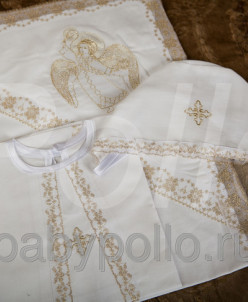 Крестильный для мальчика 0-6 и 6-12 мес