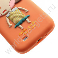 Продам новый силиконовый чехол HelloGeeks на SAMSU