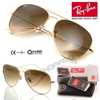 Авиаторы RayBan коричневые