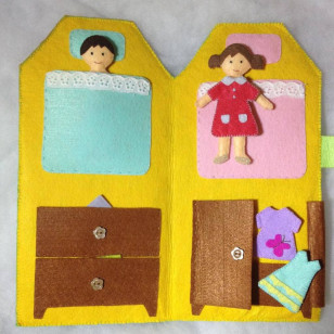 Игра для детей развивающая. Ручная работа.