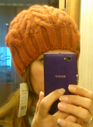 шапка женская