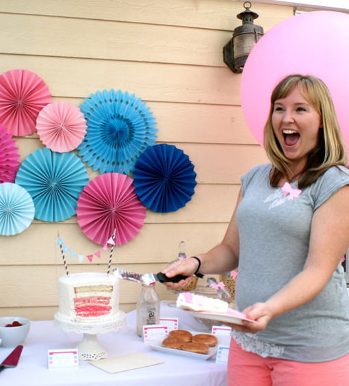Gender reveal party