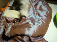 Пальто зимнее на синтепоне размер 140