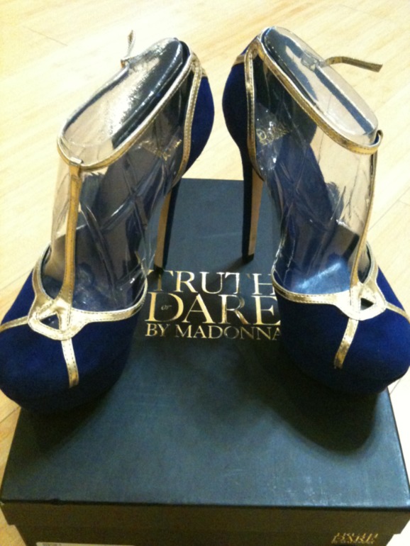 Новые вечерние туфли Truth or Dare By Madonna_р.37_5000р.