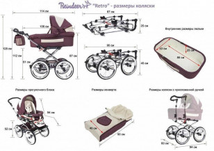 Продам коляску 2в1 Reindeer Retro