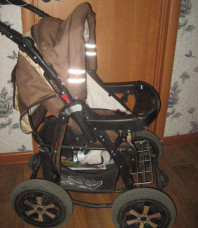 Коляска вездеход Baby-Merc Orion color s7 трансформер