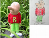 Мягкие игрушки по рисункам детей