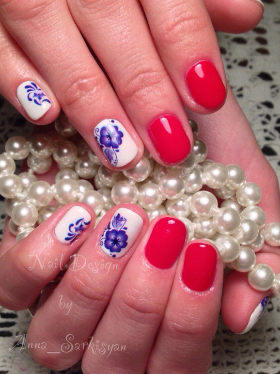 Маникюр и педикюр. Покрытие Shellac, GelColor, Gelish. Дизайн ногтей.
