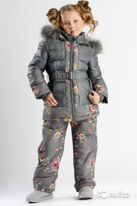 Комплект пуховик и полукомбинезон L3V Франция