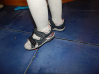 Туфли открытые для девочки фирмы Милтон