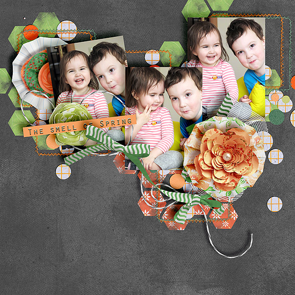 Bloom in Orange by WendyP Designs