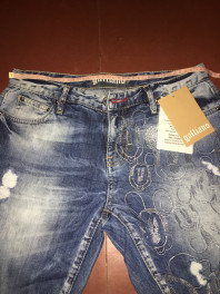 Джинсы бои с микки