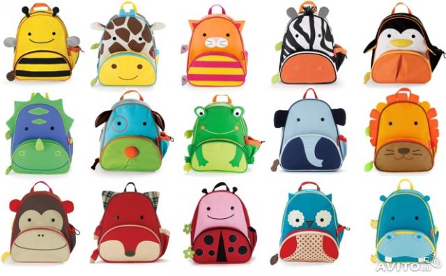 Новые Детские рюкзаки Skip Hop zoo pack