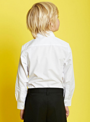 Новый набор комплект из 2 белых рубашек BHs 7 лет