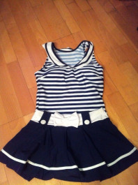 Купальный костюм. Топ Юбка