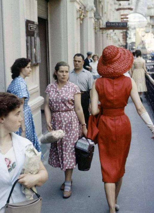 Dior в Москве в 1959)))