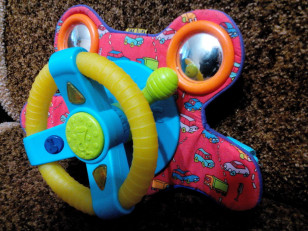 Руль для игры в детской коляске Taf Toys бу