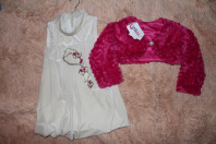 Новогоднее новое платье на 4-5 лет(рост 110)