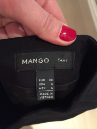 Новая юбка Mango Suit