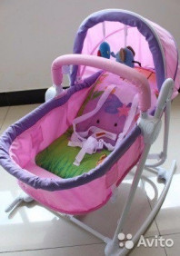 шезлонг Люлька-шезлонг 3 в 1 Funny