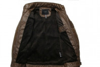 Стильная мужская кожаная куртка за 3300 руб