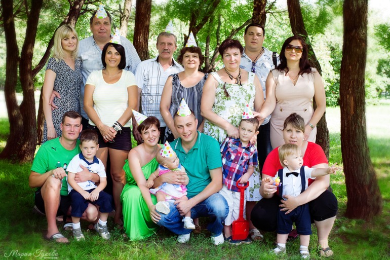 Первый день рождения Сашули!